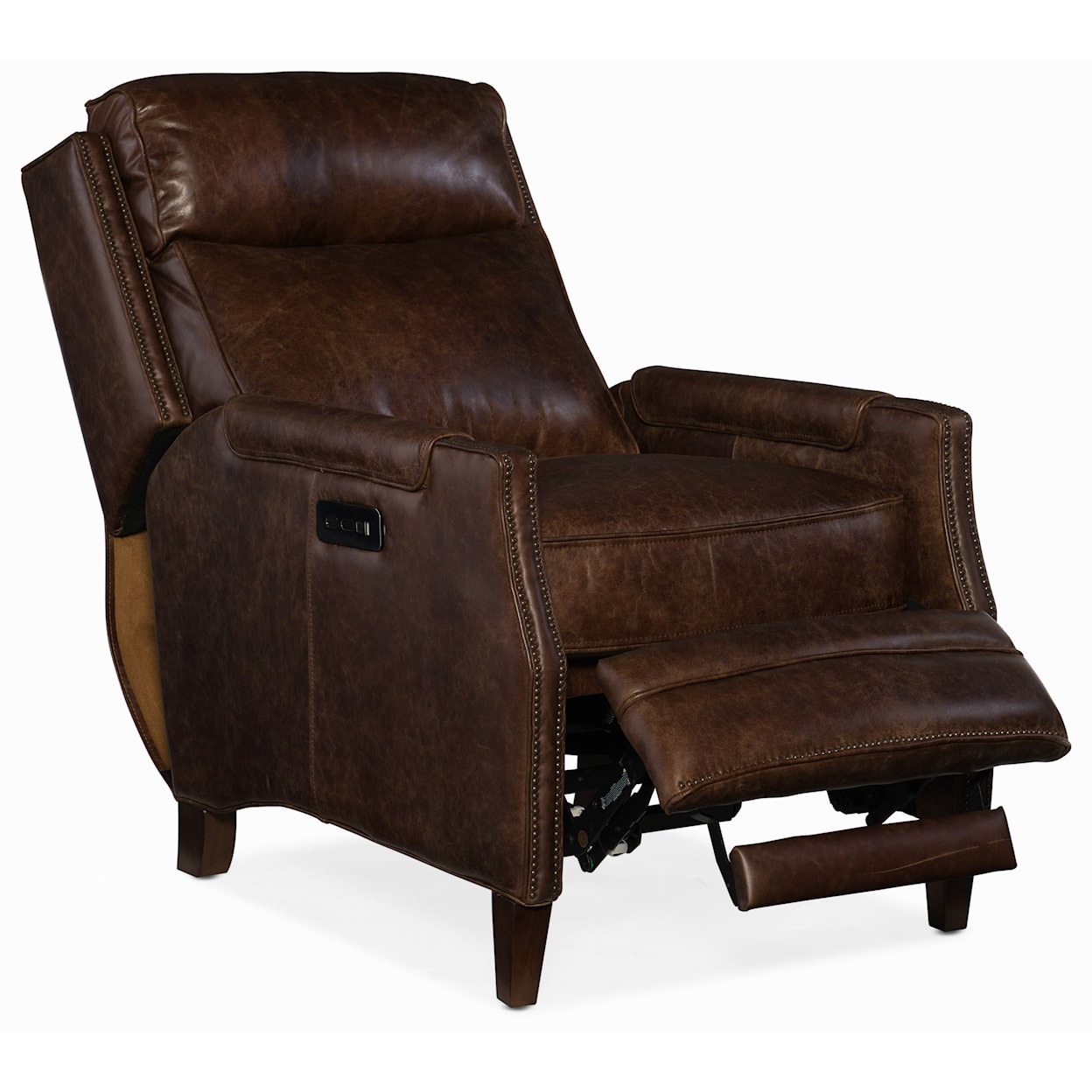Hooker Furniture Reclining Chairs Regale Power Recliner with Power Headrest