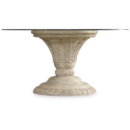 Round Dining Pedestal Table