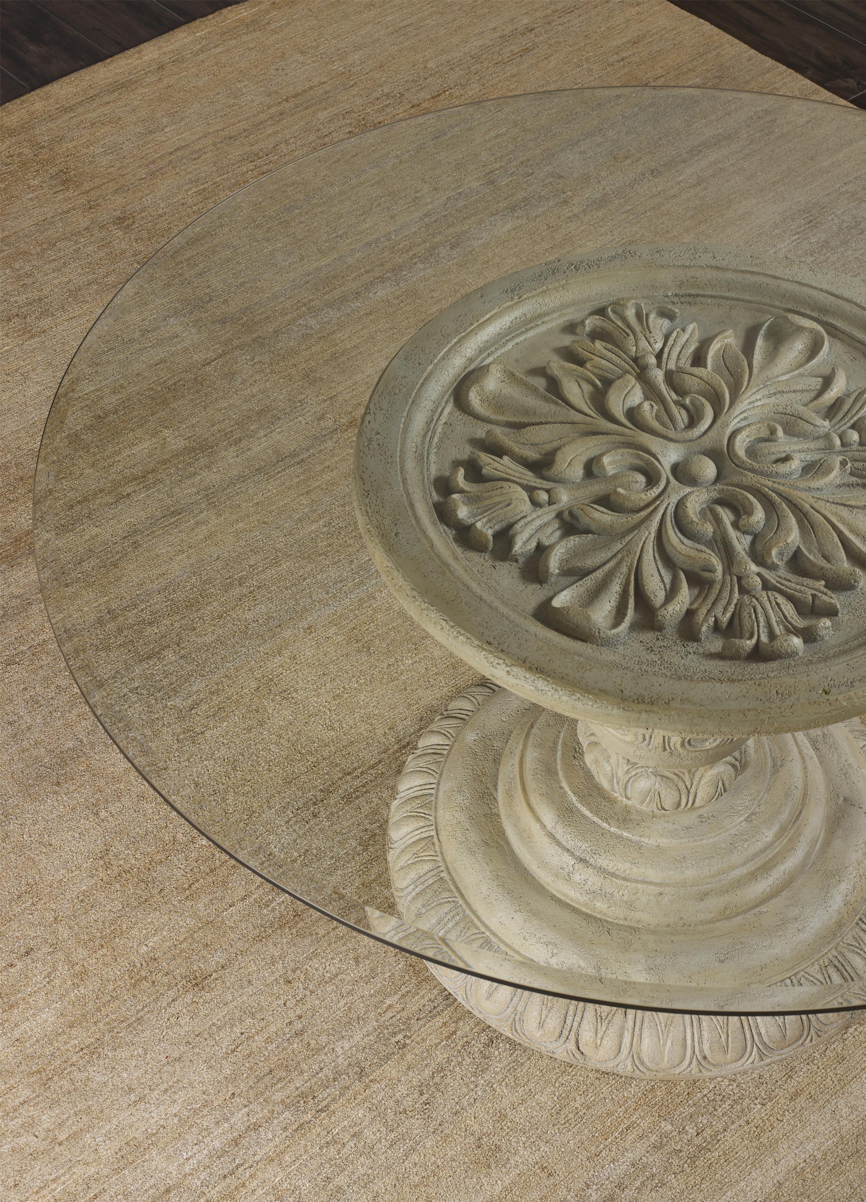 Round Dining Pedestal Table
