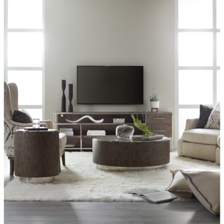Round End Table