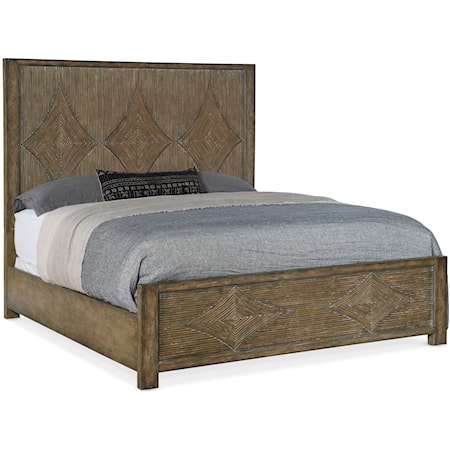 Casual Queen Panel Bed