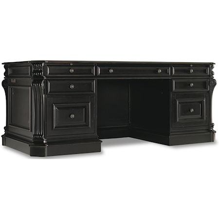 7-Drawer Executive Desk