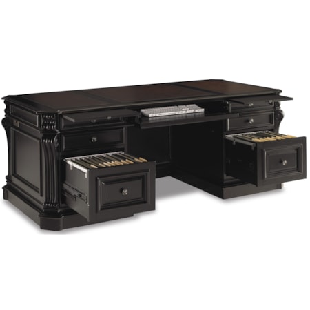 7-Drawer Executive Desk
