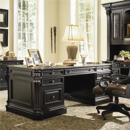 7-Drawer Executive Desk