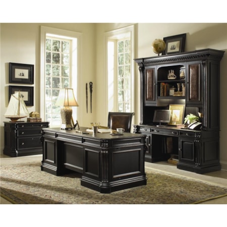 7-Drawer Executive Desk