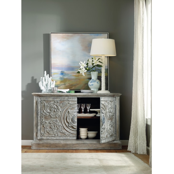 Hooker Furniture True Vintage Two-Door Accent Console