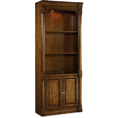 2-Door Bunching Bookcase