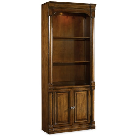2-Door Bunching Bookcase