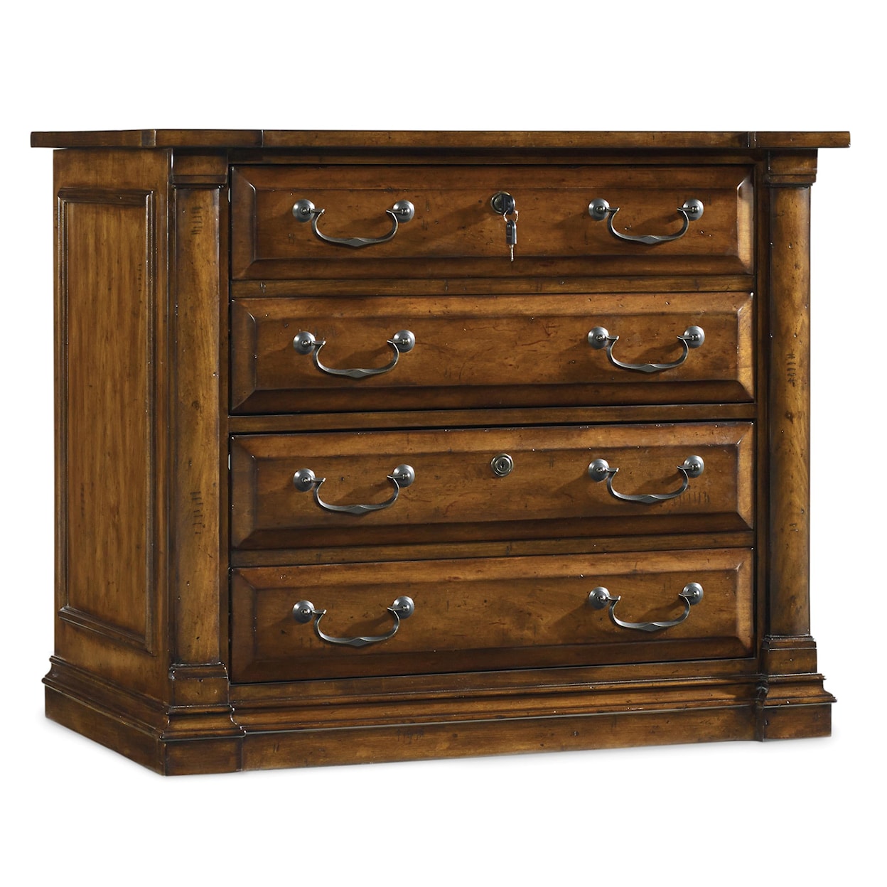 Hooker Furniture Tynecastle 4-Drawer Lateral File
