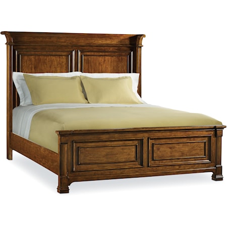 California King Panel Bed