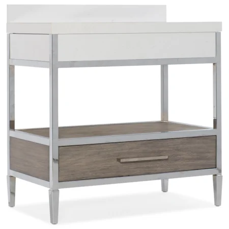 Mansfield Contemporary One Drawer Bathroom Vanity
