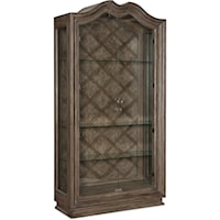 Traditional Glass Front Display Cabinet