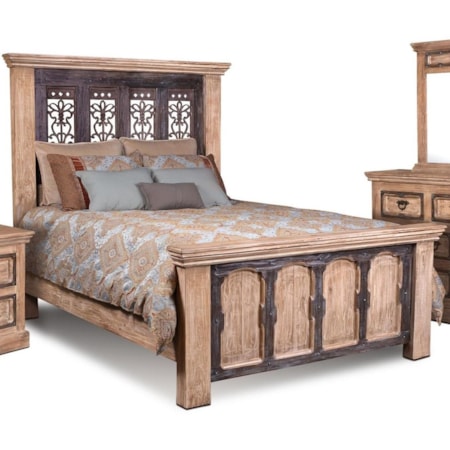 Queen Panel Bed