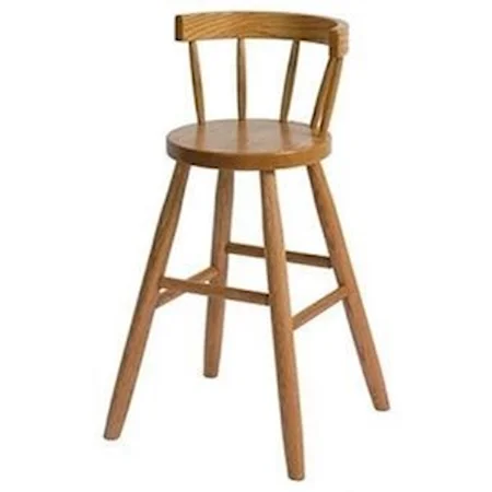 Solid Wood Customizable Regular Child's Chair