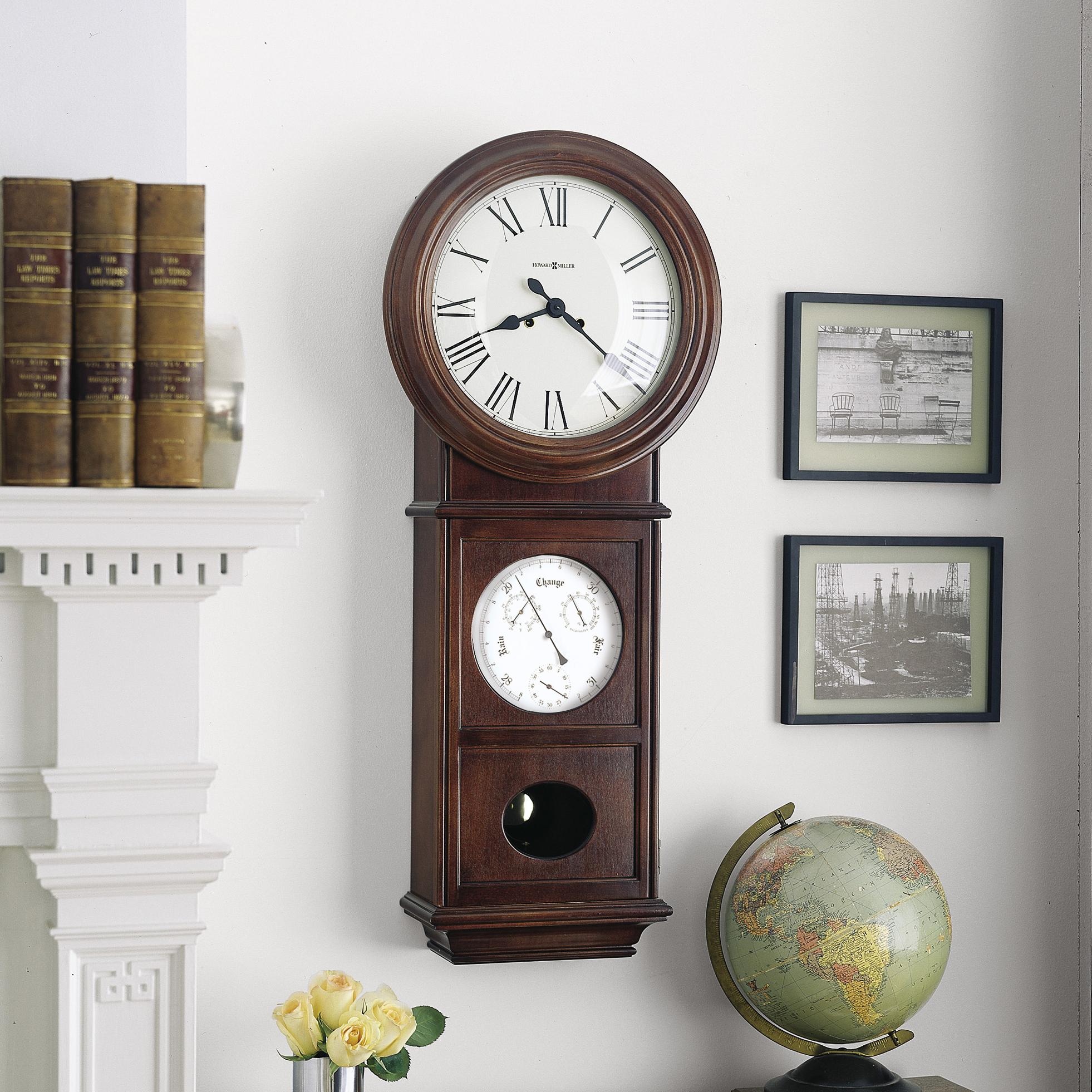 Howard Miller 620 620249 Lawyer II Wall Clock Wayside Furniture