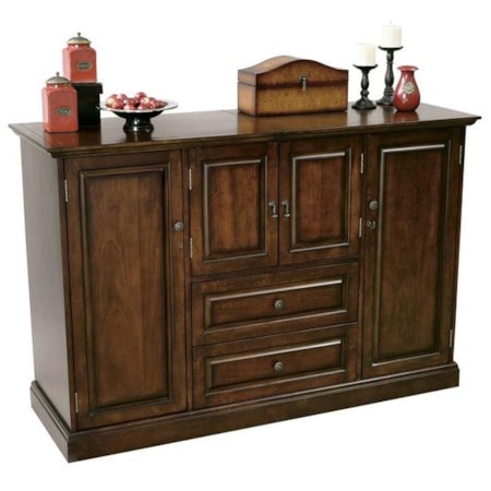 Home Wine and Bar Cabinet with Storage