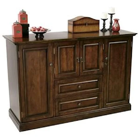Home Wine and Bar Cabinet with Storage