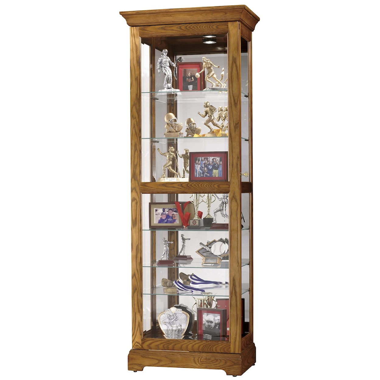 Howard Miller Furniture Trend Designs Curios Moorland Display Cabinet