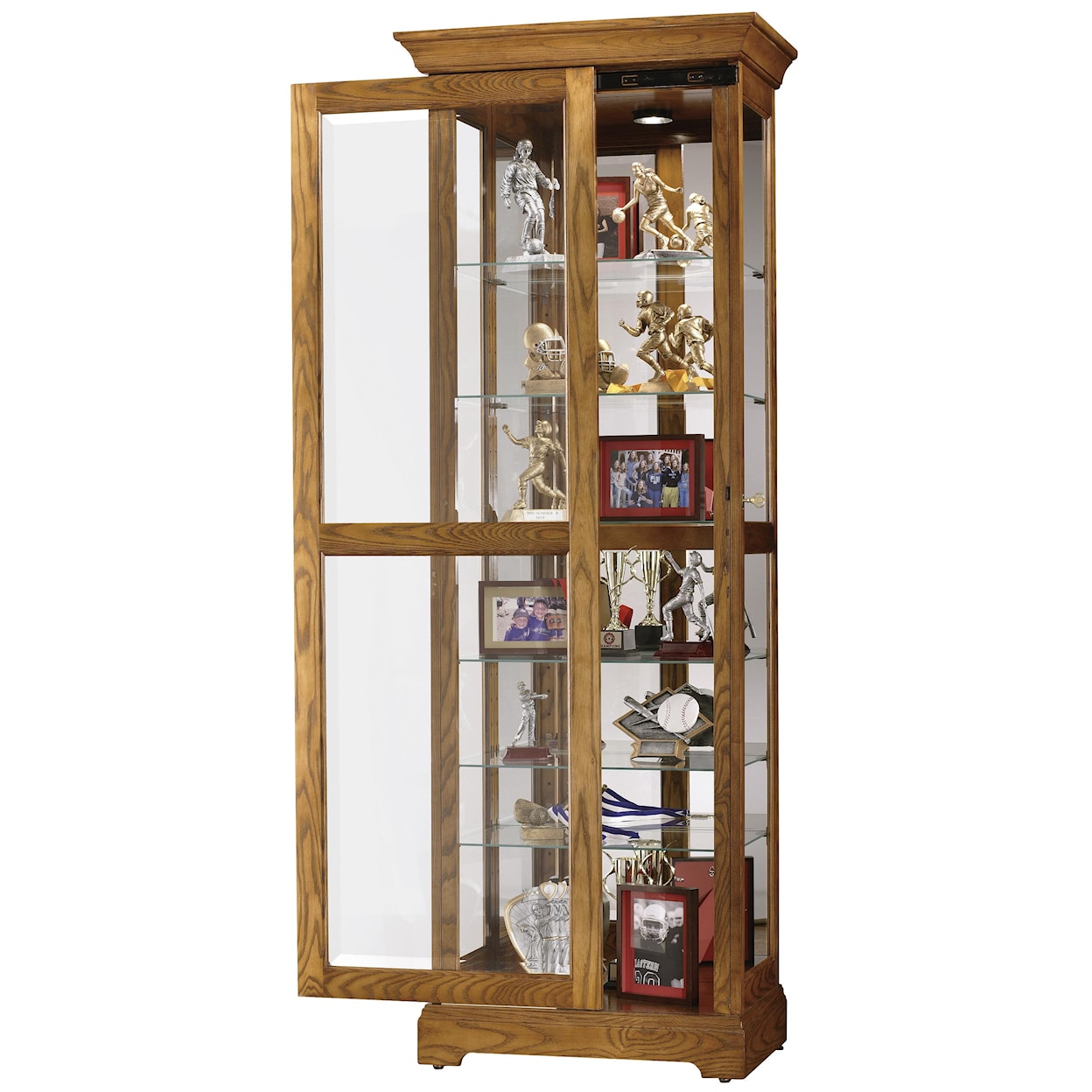 Howard Miller Furniture Trend Designs Curios Moorland Display Cabinet