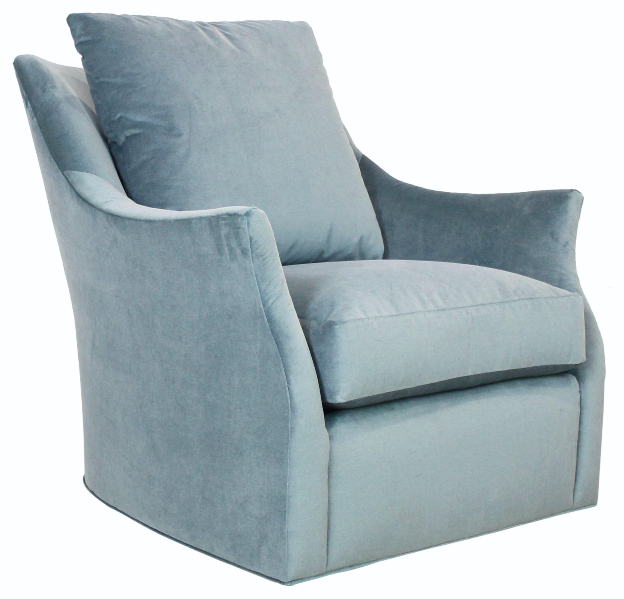 Velvet Swivel Chair