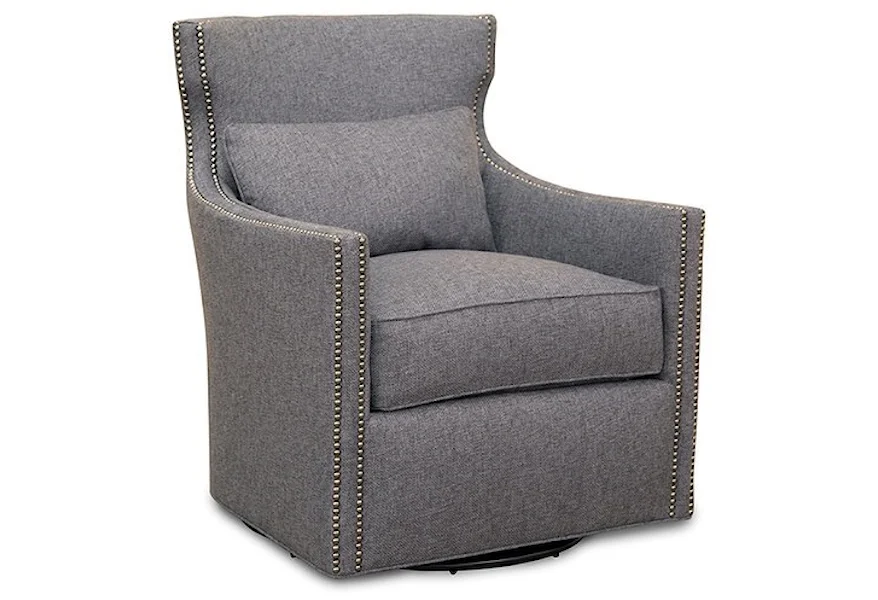 7451 Swivel Upholstered Chair by Geoffrey Alexander at Sprintz Furniture