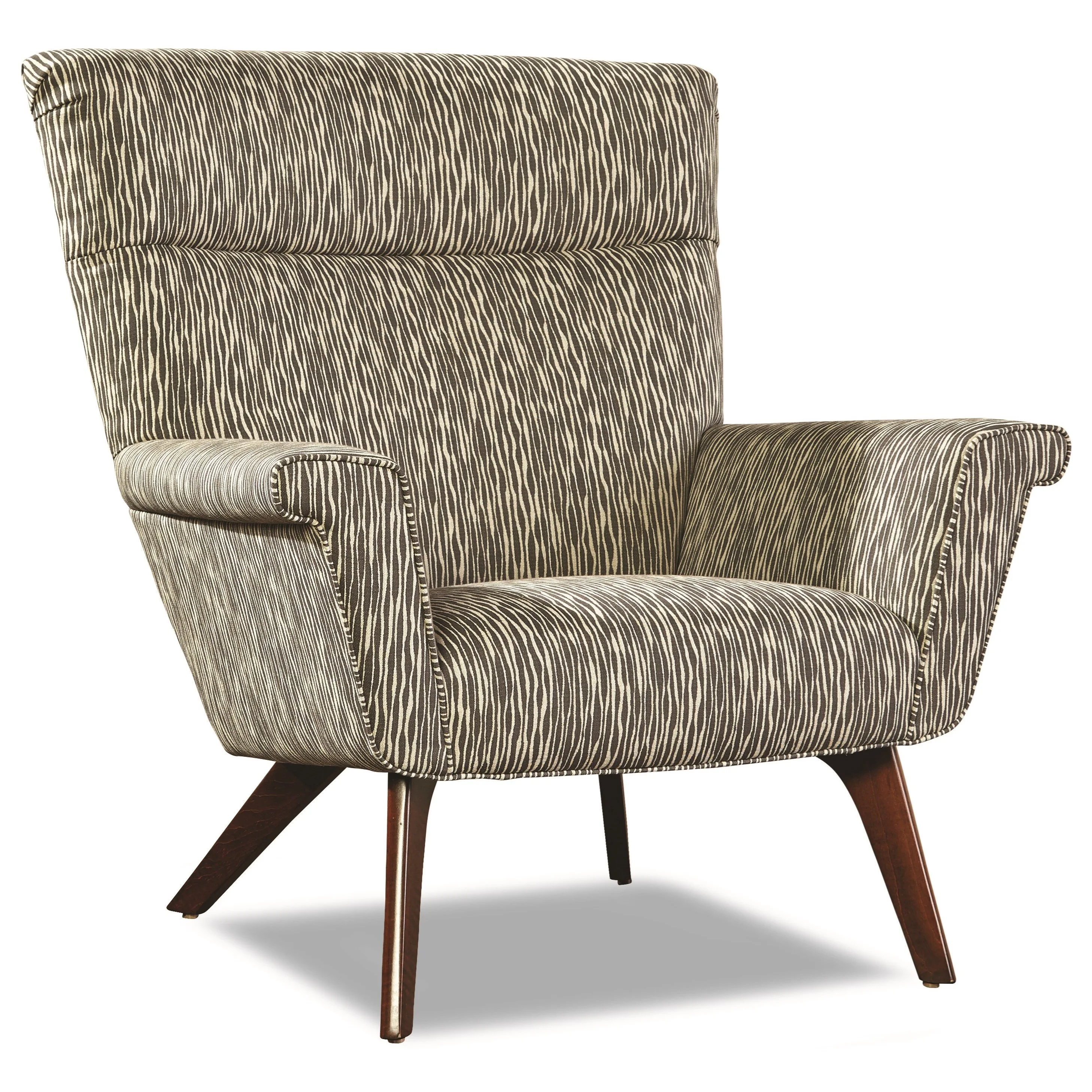 Huntington House Accent Chairs 7723-50 Mid-Century Modern Upholstered ...