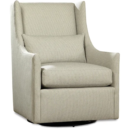 Swivel Glider with Track Arms
