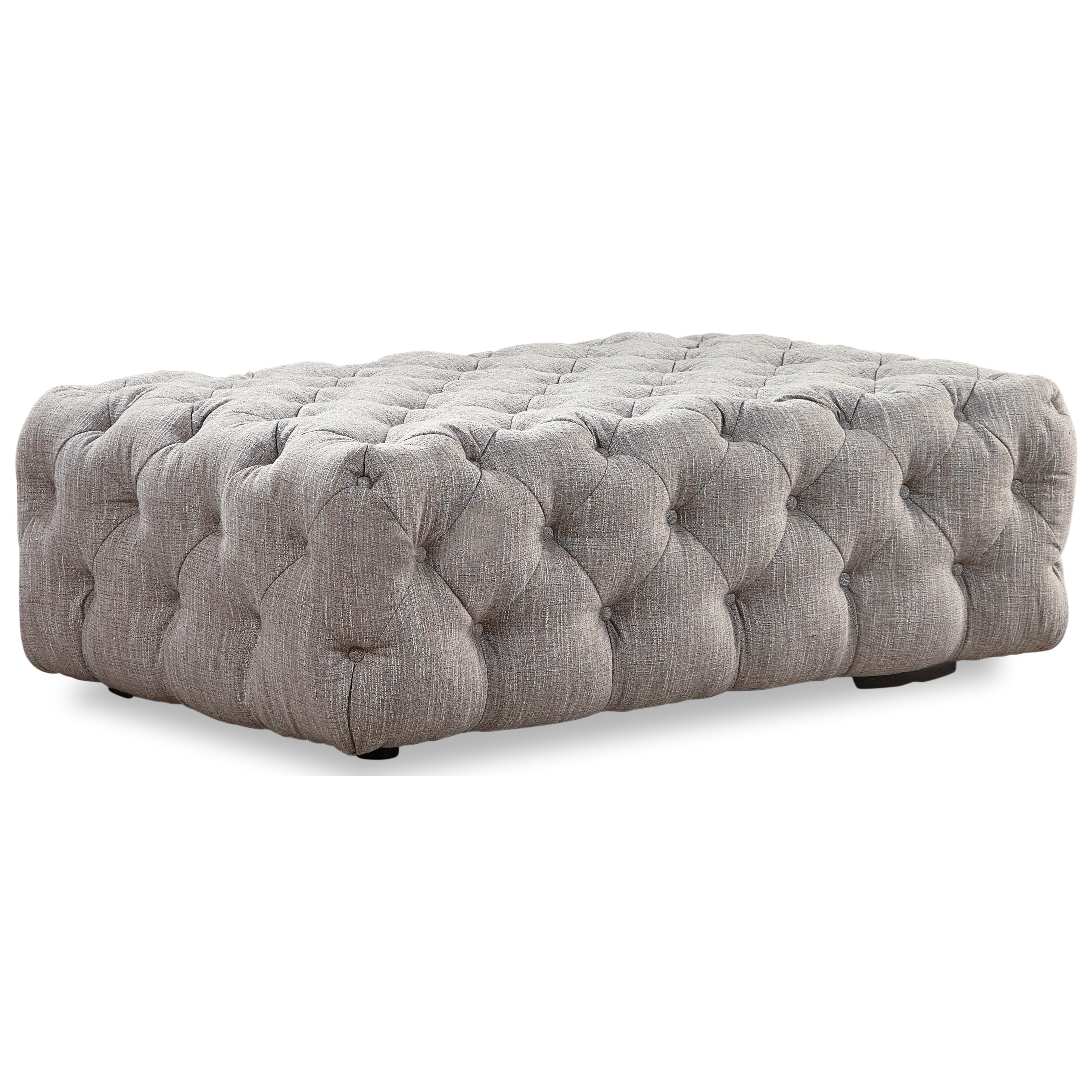 Long rectangular store ottoman