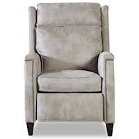 Transitional Power High-Leg Recliner with Power Headrest and Lumbar