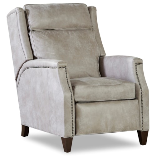 Transitional Power High-Leg Recliner with Power Headrest and Lumbar