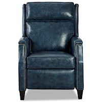 Transitional Power High-Leg Recliner with Power Headrest and Lumbar