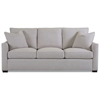 Casual 78" Sleeper Sofa with Tux Arms