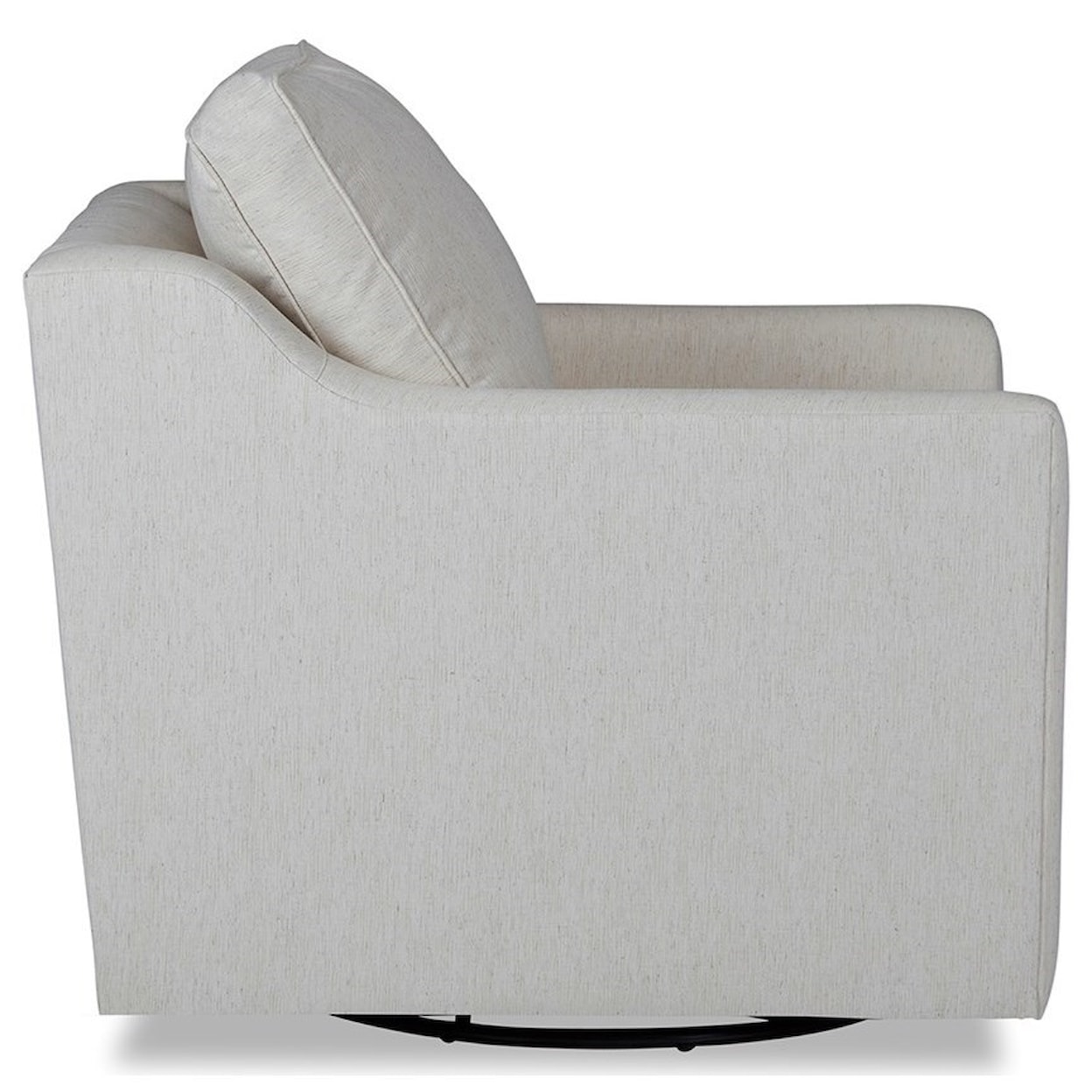 Huntington House Simplicity Customizable Tux Arm Swivel Chair