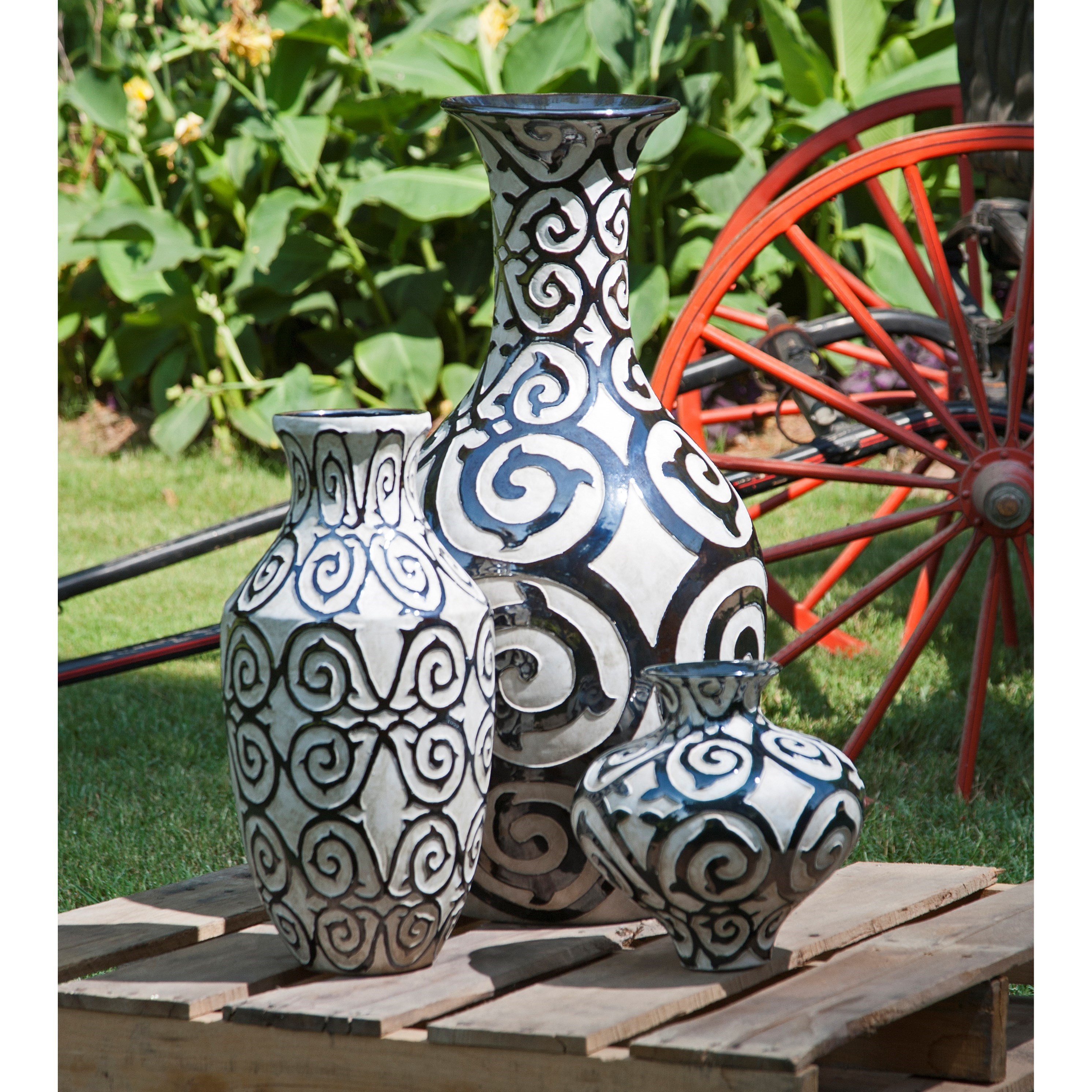 DAANIS Oversized Very Tall Floor Vases