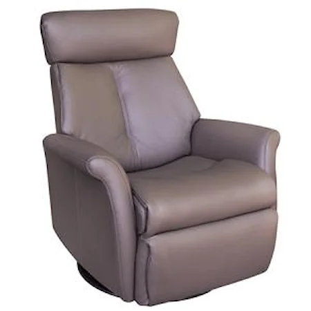 Modern Bella Wing Recliner Relaxer with Swivel Base