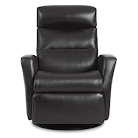 Compact-Size Manual Recliner with Swivel, Glide and Rock