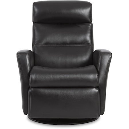 Compact-Size Manual Recliner with Swivel, Glide and Rock