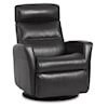 IMG Norway Divani  Compact Recliner with Swivel, Glide and Rock