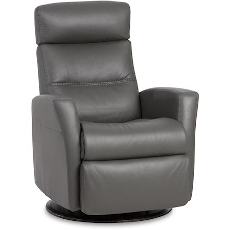 Compact Recliner with Swivel, Glide and Rock