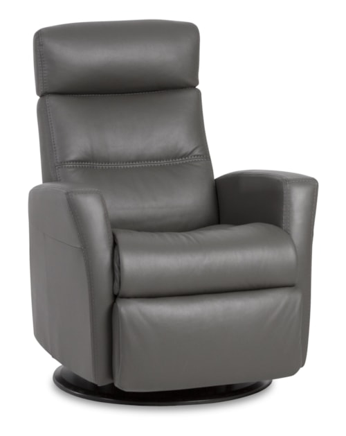 Compact-Size Manual Recliner with Swivel, Glide and Rock