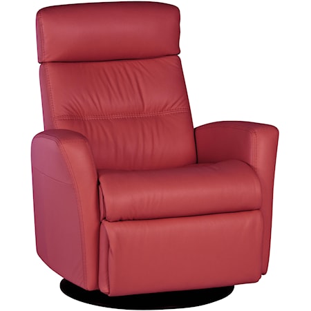 Modern Divani Relaxer with Swivel, Recline, Rock and Glide in Large Size