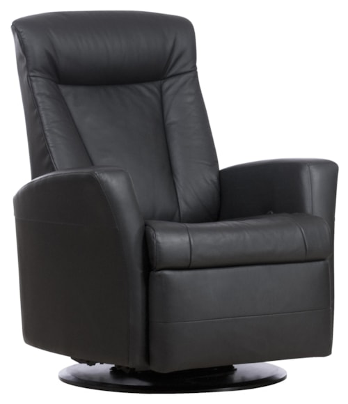 Prince Relaxer Recliner in Standard Size with Adjustable Headrest, Swivel, Glide and Recline