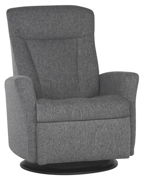 Prince Relaxer Recliner in Standard Size with Adjustable Headrest, Swivel, Glide and Recline