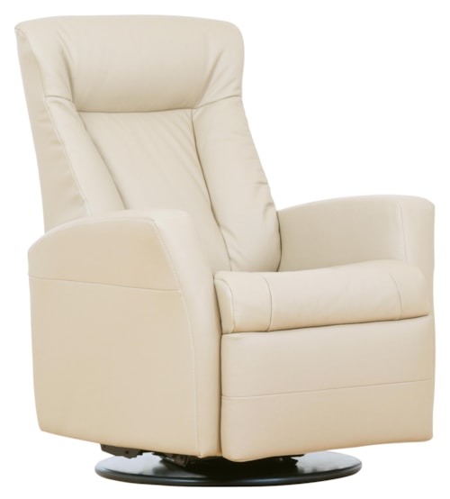 Prince Relaxer Recliner in Standard Size with Adjustable Headrest, Swivel, Glide and Recline