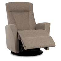 Prince Relaxer Recliner in Large Size with Adjustable Headrest, Swivel, Glide and Recline