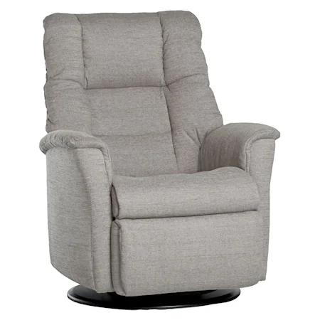 Contemporary Victor Relaxer with Swivel, Glide, Rock and Recline Functions in Standard Size