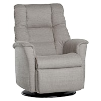 Contemporary Victor Relaxer with Swivel, Glide, Rock and Recline Functions in Standard Size