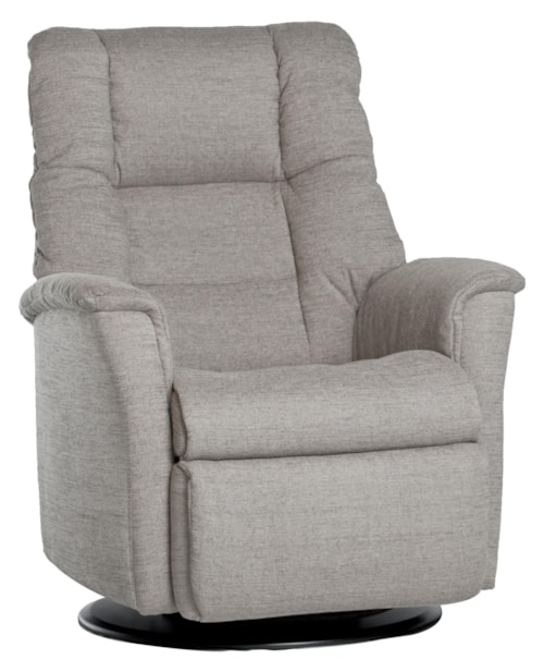 Contemporary Victor Relaxer with Swivel, Glide, Rock and Recline Functions in Large Size