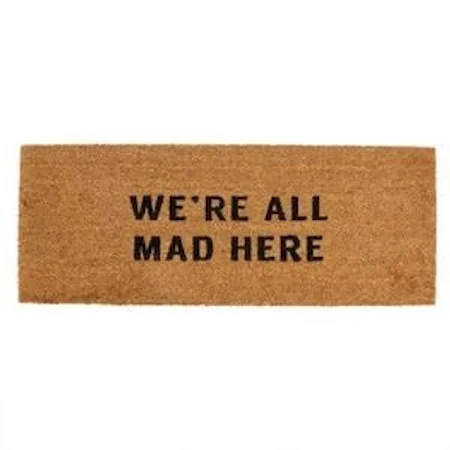 All Mad Here - Doormat