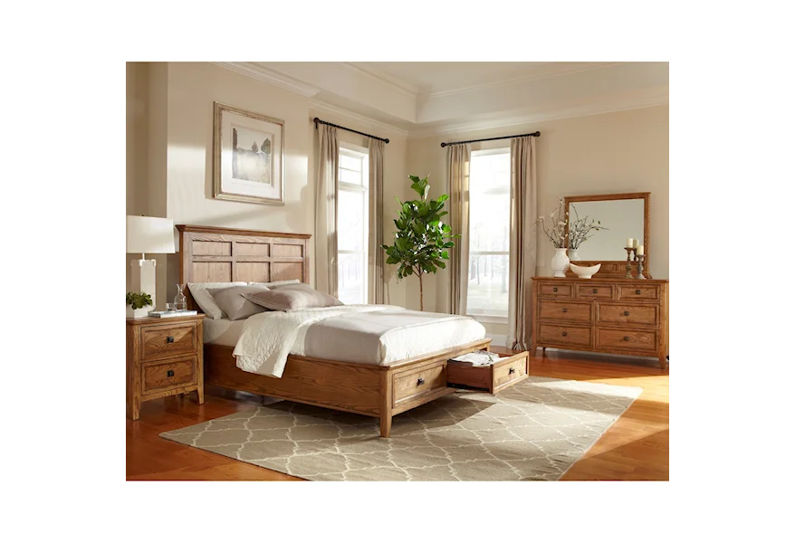 Alta King Bedroom Group by Intercon at Rife's Home Furniture